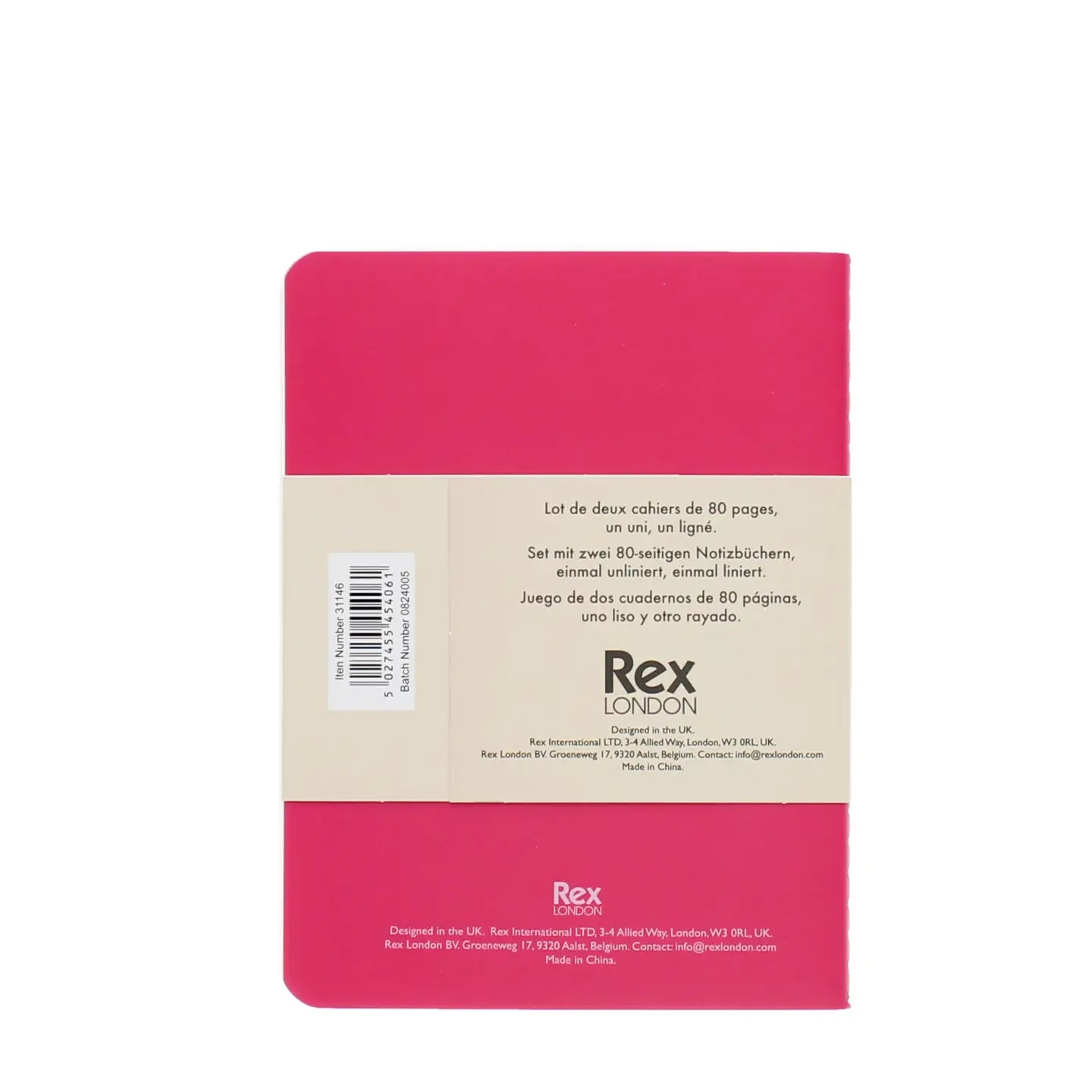 A6 Notebooks (Set of 2) - Pinks