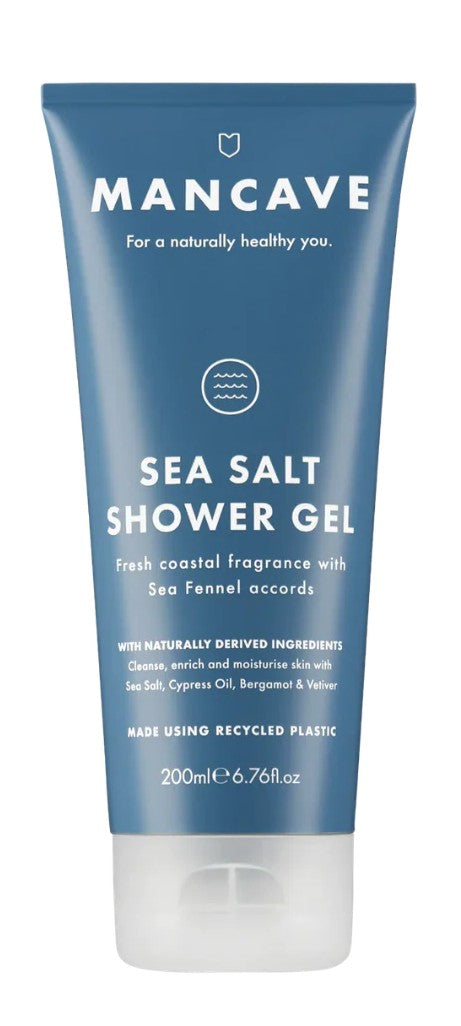 Mancave Sea Salt Shower Gel 200ml