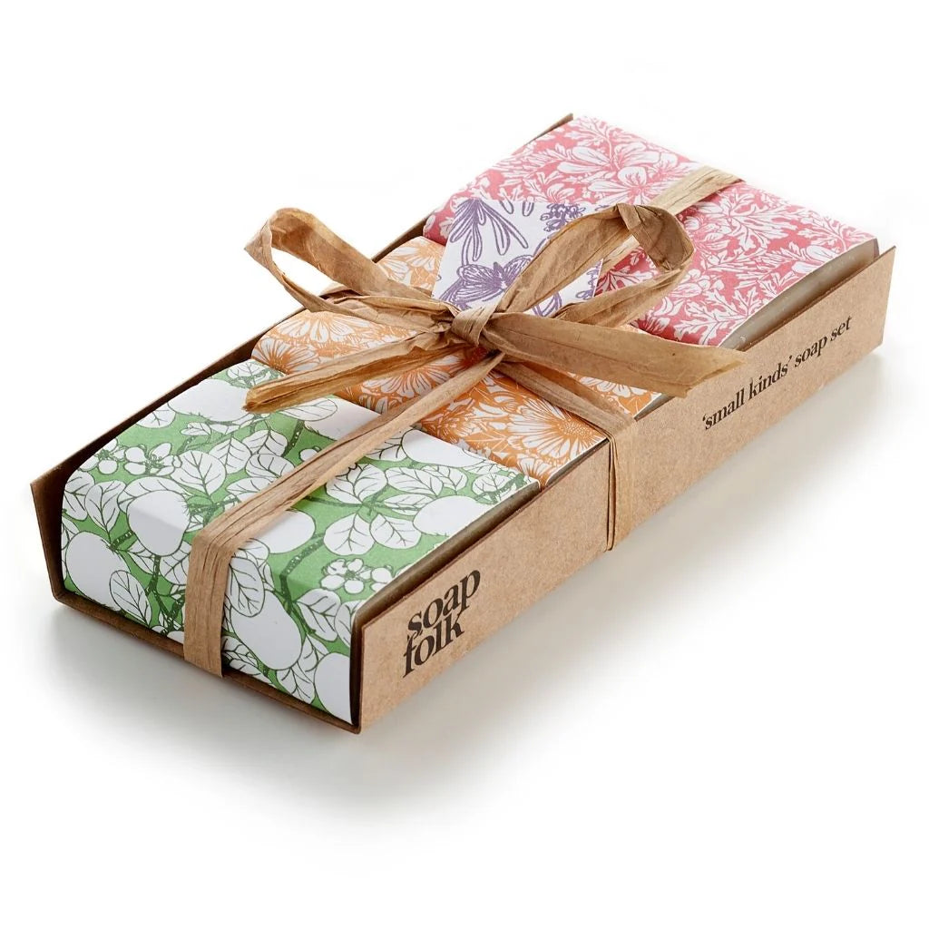 Soap Folk Small Kinds Soap Set - 3 Half Size Bars
