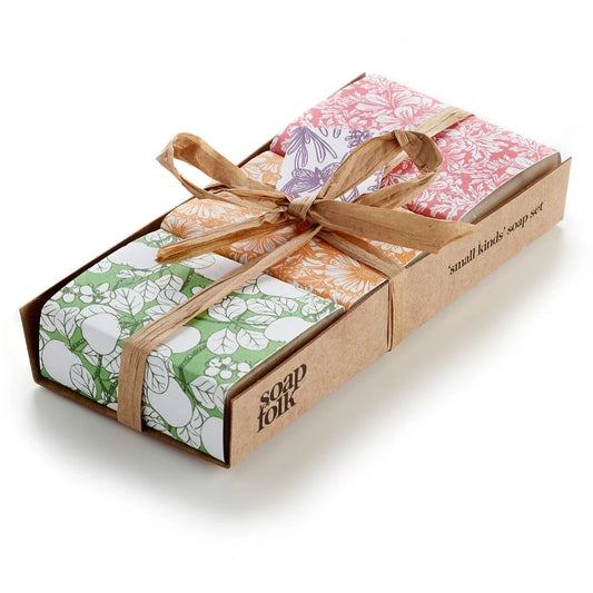 Soap Folk Small Kinds Soap Set - 3 Half Size Bars