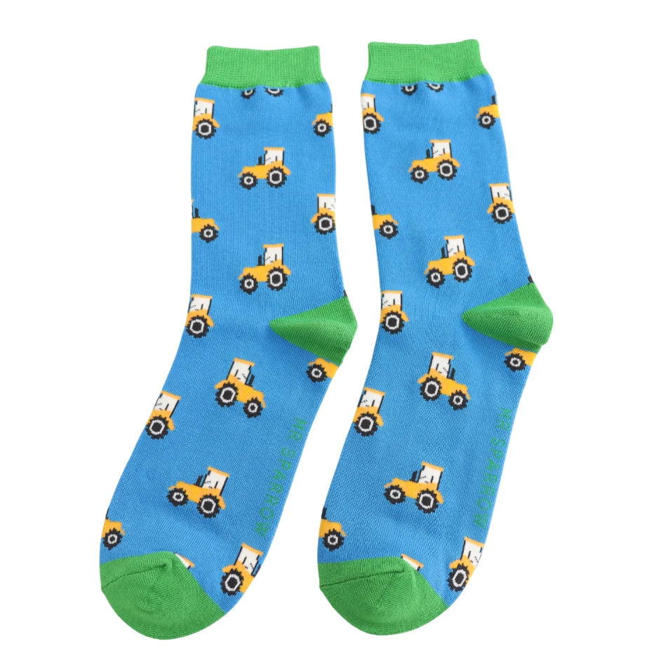 Mr Sparrow Tractor Socks