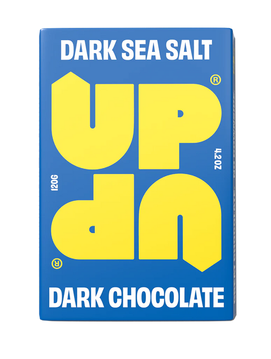 UP UP Dark Sea Salt Bar 120g Vegan