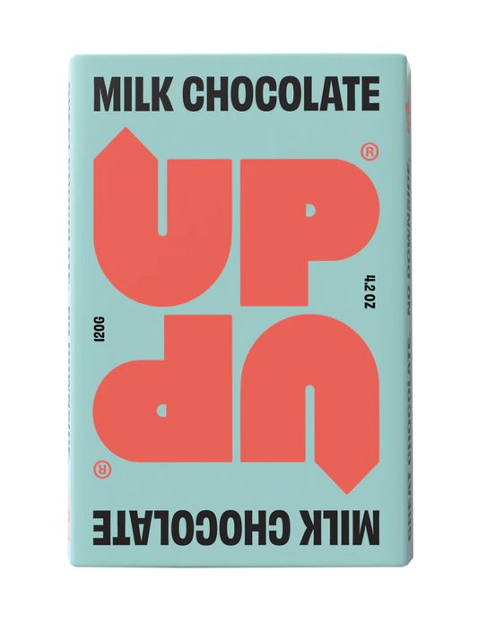 UP UP Milk Chocolate Bar 120g