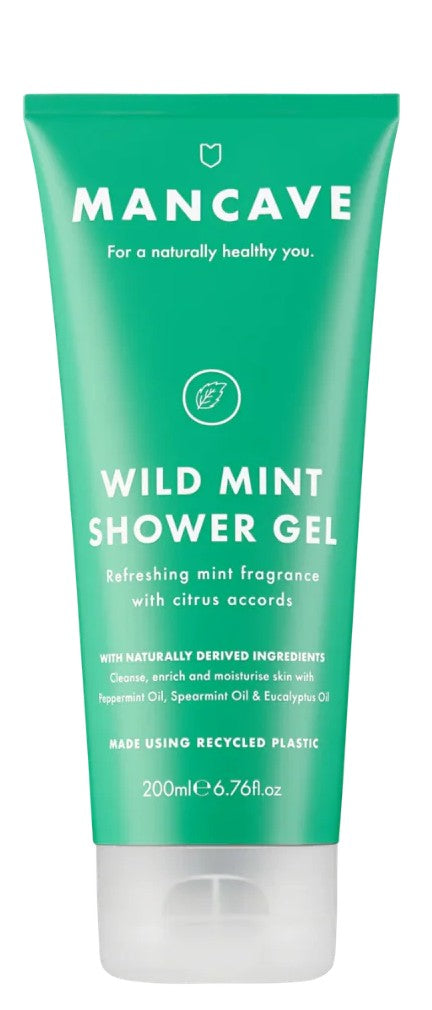 Mancave Wild Mint Shower Gel 200ml