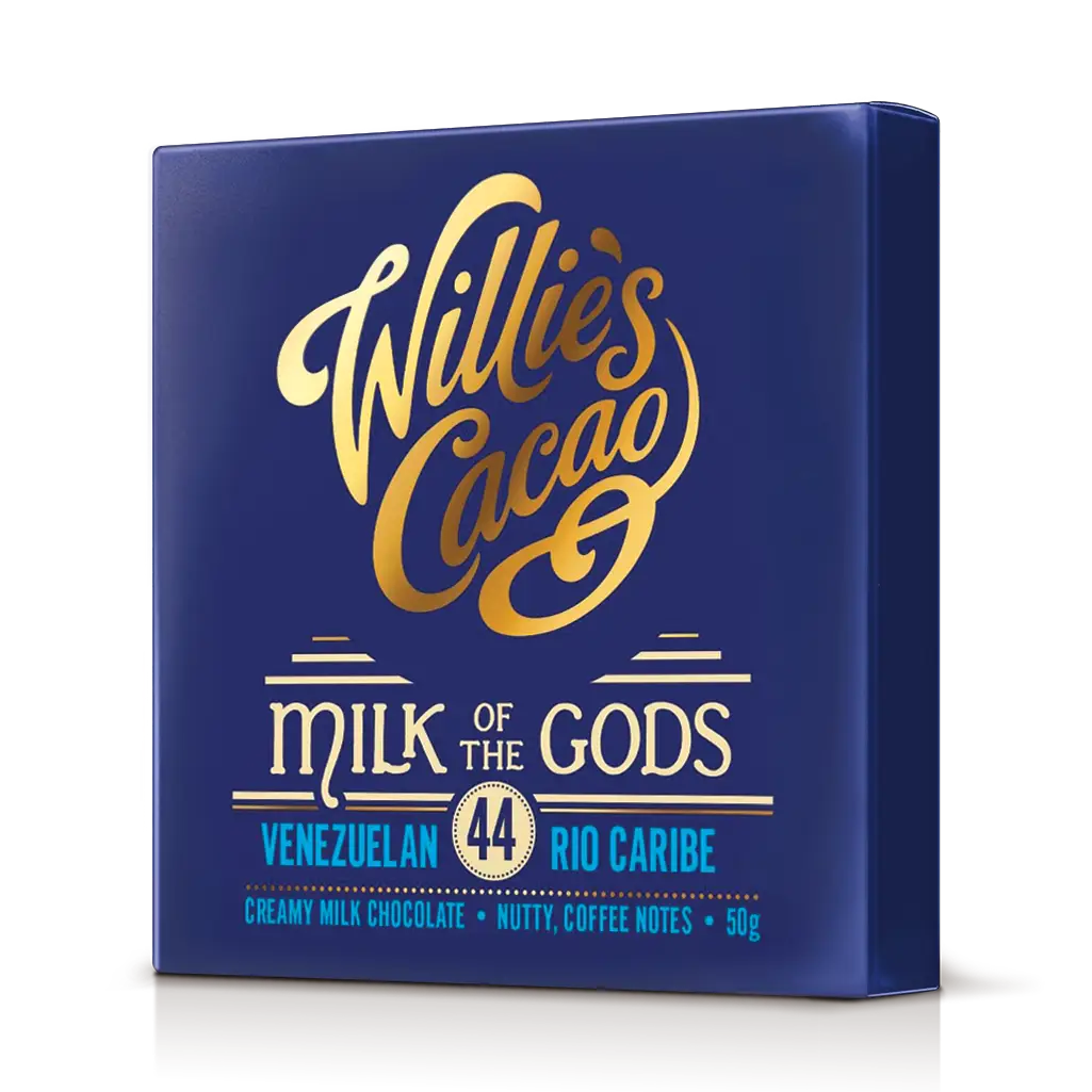 Willie's Cacao Milk of the God's Milk Chocolate Bar 50g
