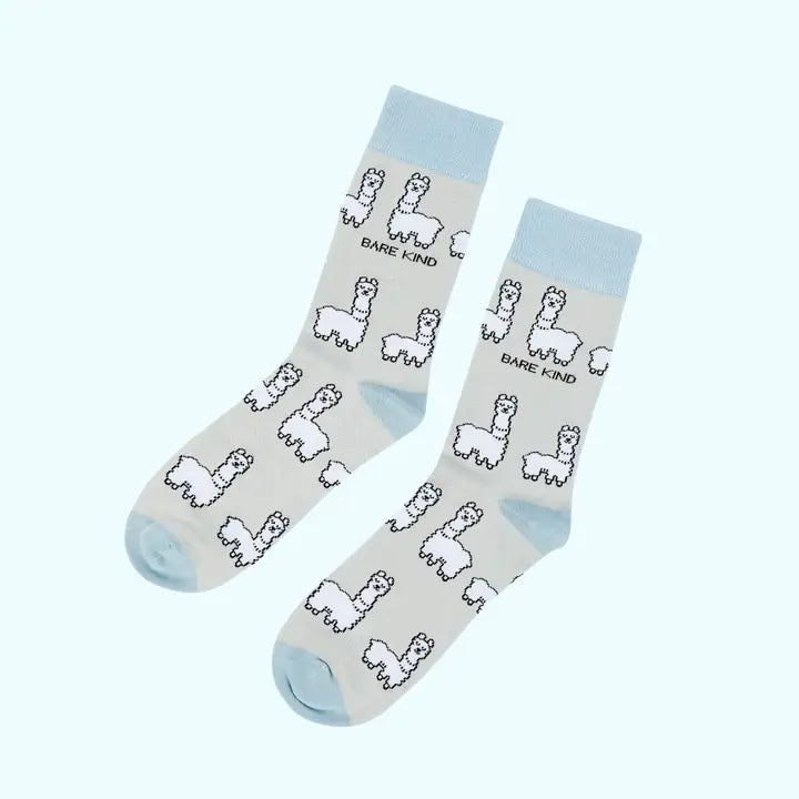 Save the Alpaca Bamboo Socks
