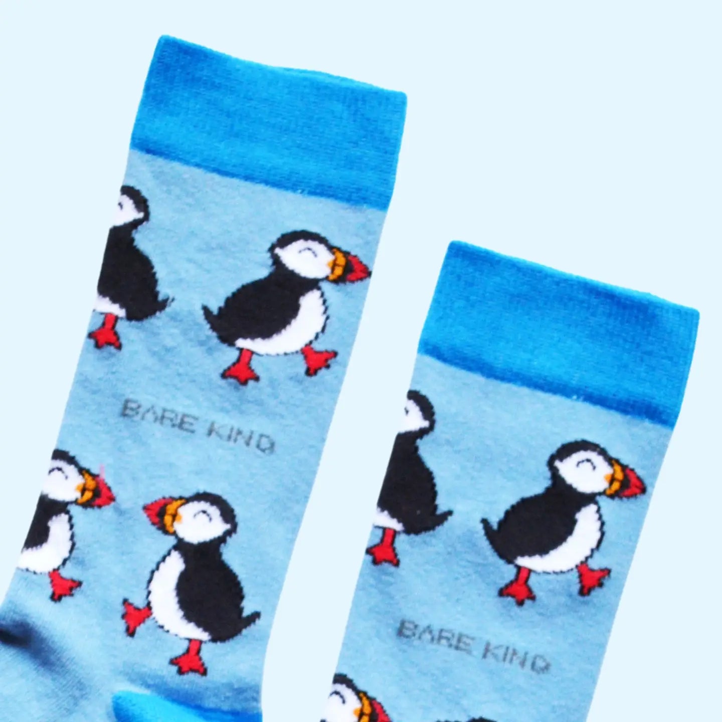 Save the Puffins Bamboo Socks