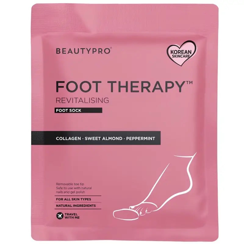 Beauty Pro Foot Therapy Bootie with Removable Toe Tip