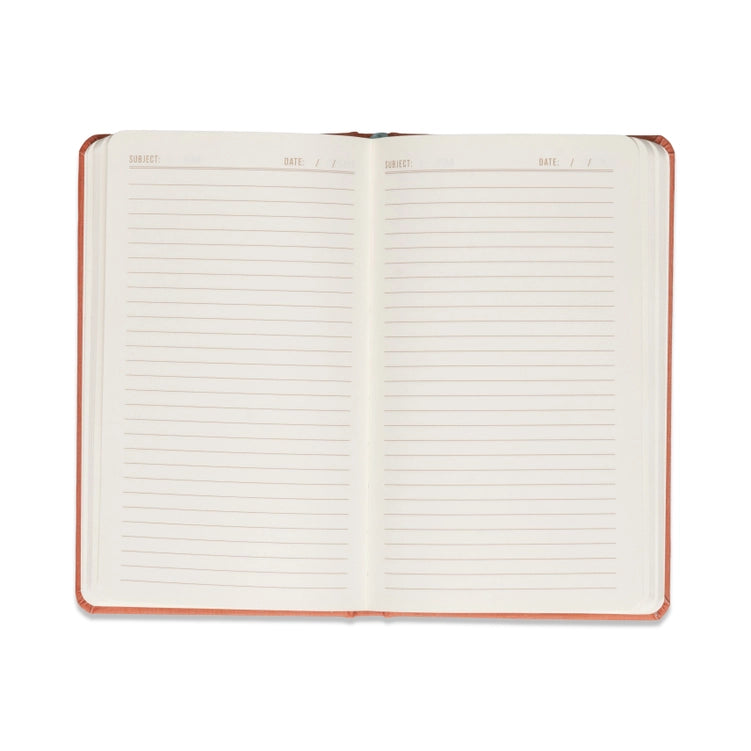 Celestial Bookcloth Journal - Terracotta Sun by Designworks Collective
