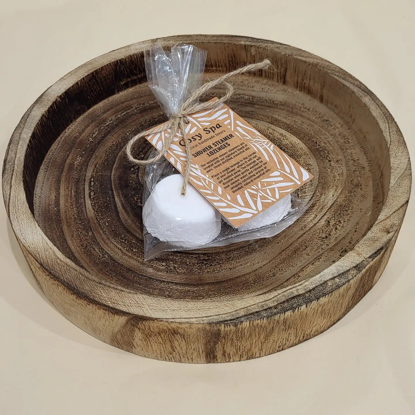 Shower Steamer Lozenges x 2 with Essential Oil Blends 27g