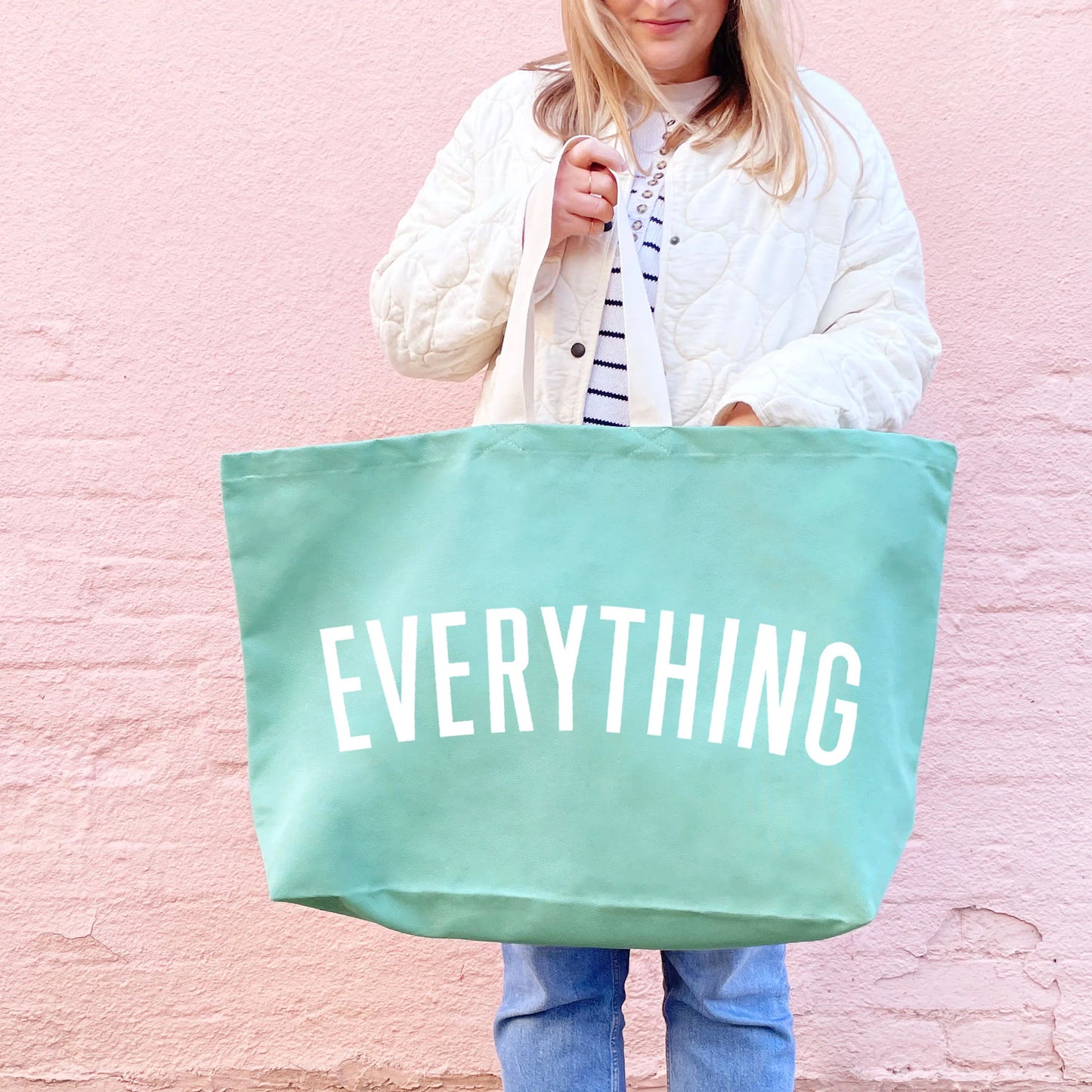 Everything - Sea Glass REALLY BIG Tote Bag