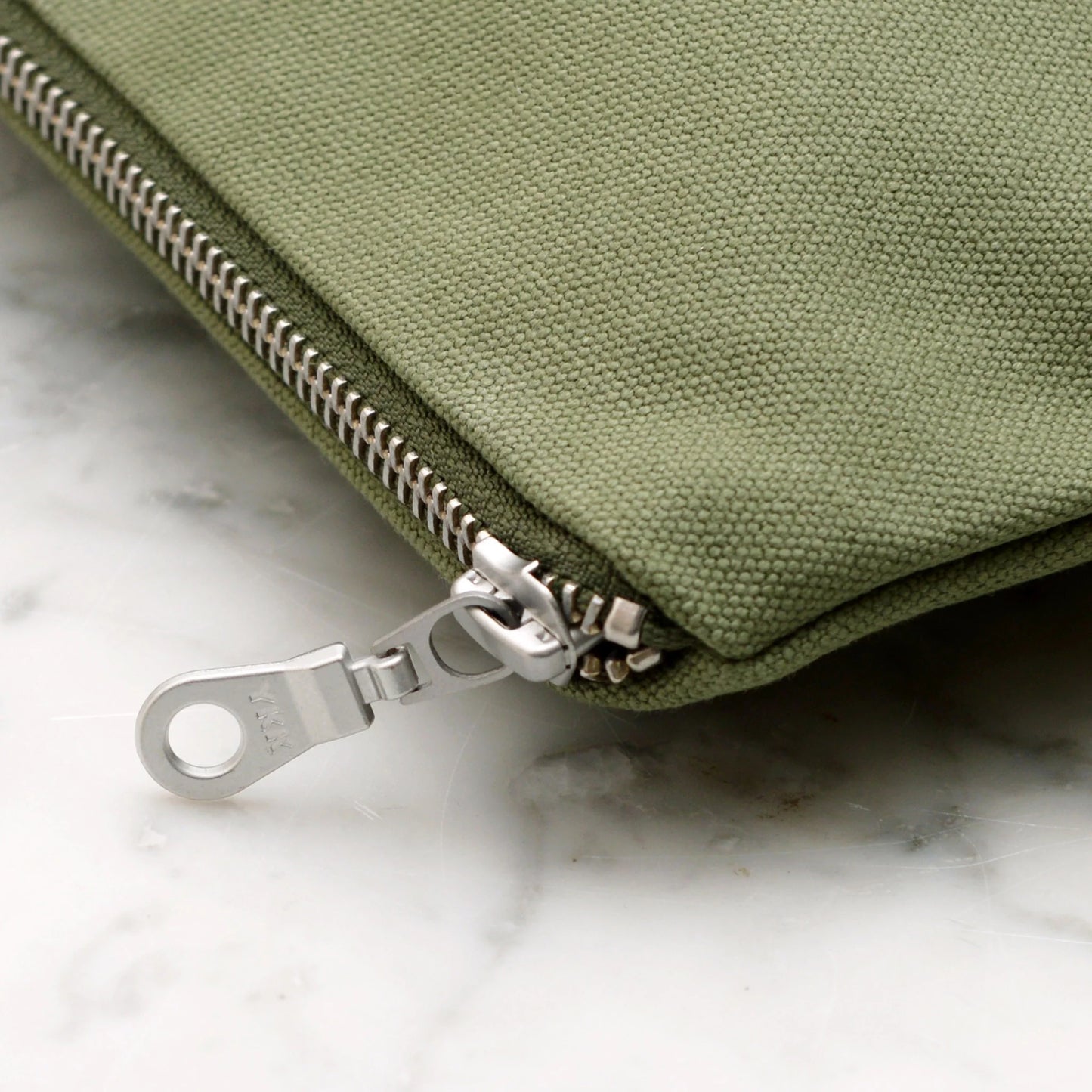 Exceptionally Handsome - Olive Canvas Wash Bag