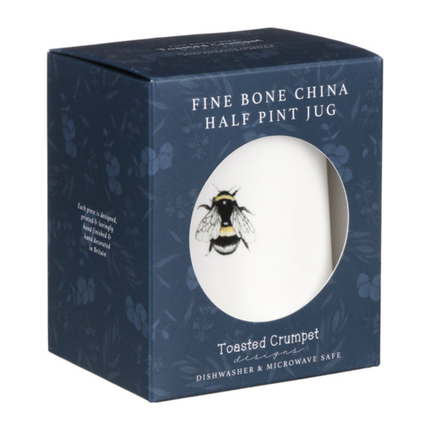 Toasted Crumpet - Bee Half Pint Jug in Gift Box