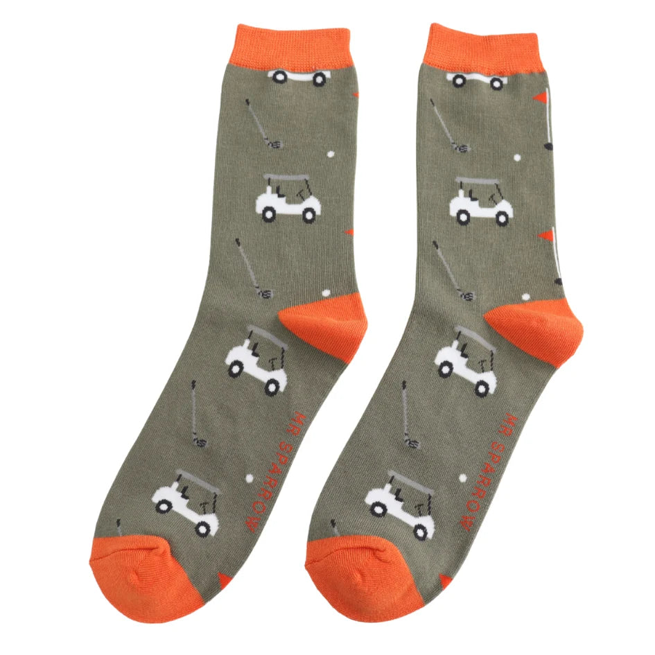 Mr Sparrow Golf Socks