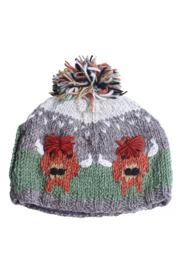 Pachamama Knitwear Herd Of Highland Cow Tea Cosy