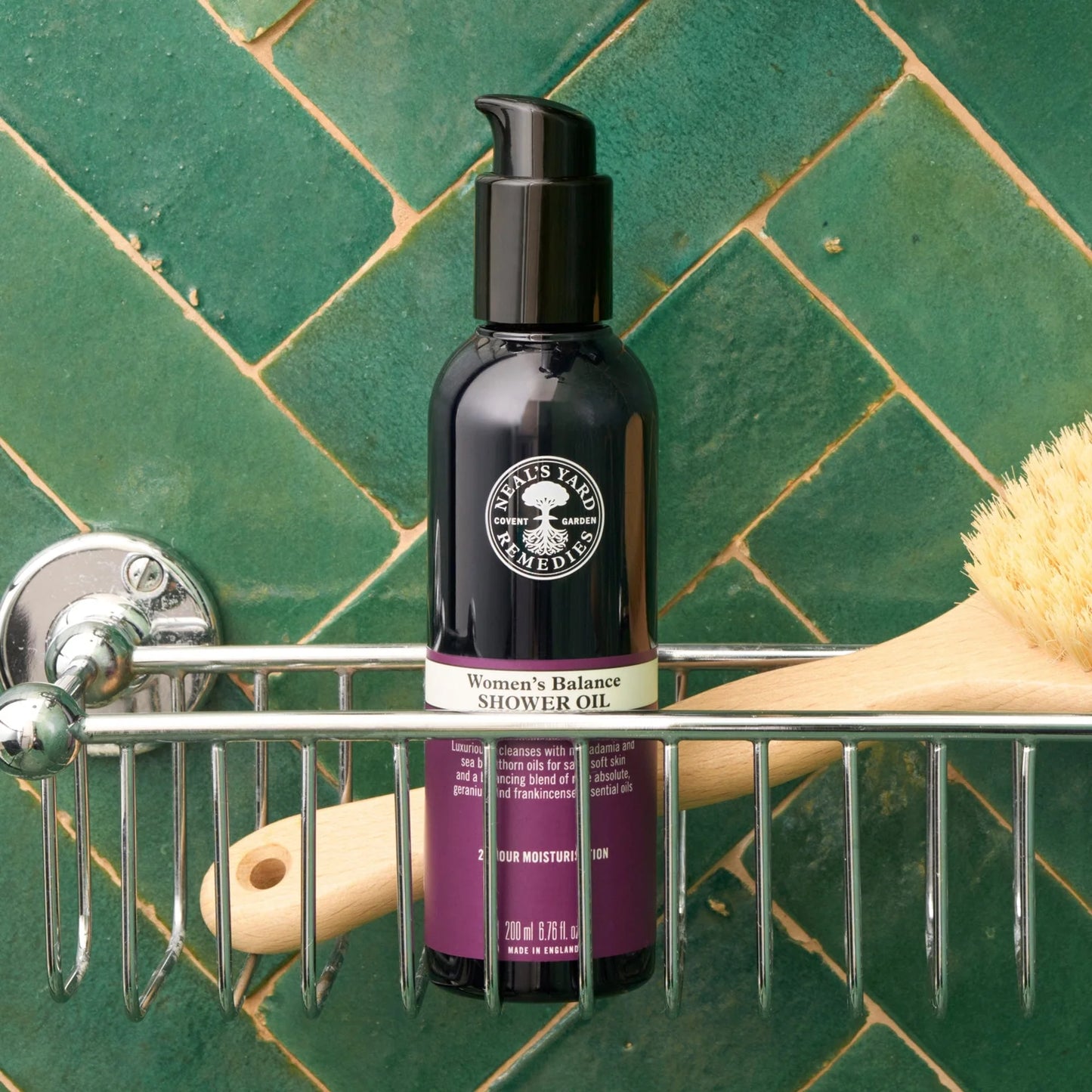 Neal's Yard Remedies Women's Balance Shower Oil 200ml (Vegan)
