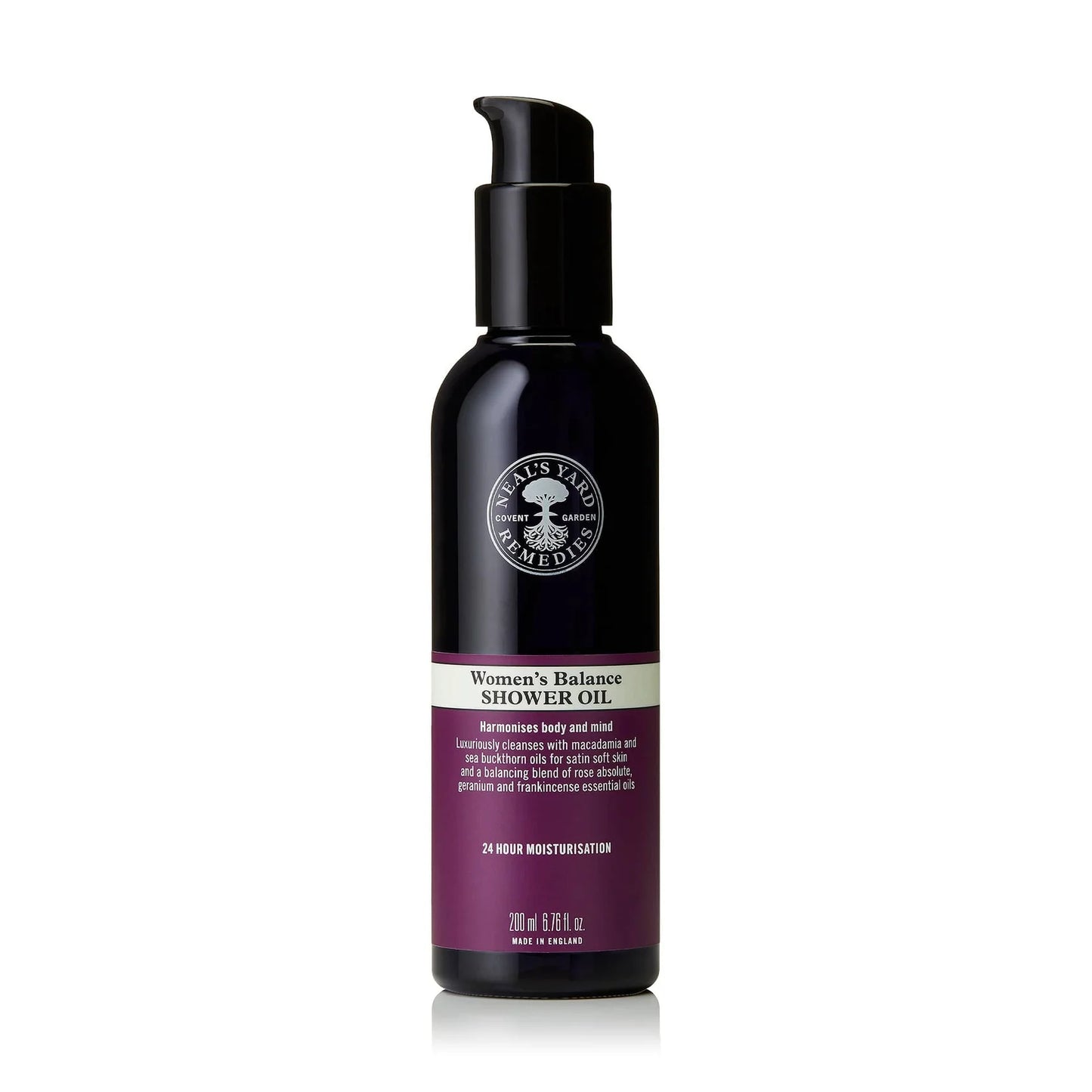 Neal's Yard Remedies Women's Balance Shower Oil 200ml (Vegan)