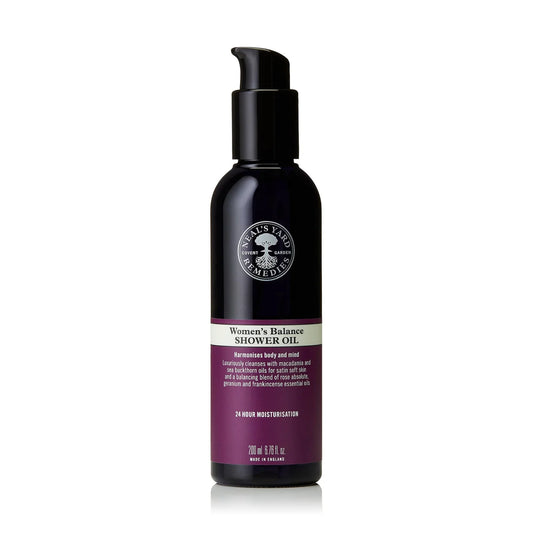 Neal's Yard Remedies Women's Balance Shower Oil 200ml (Vegan)