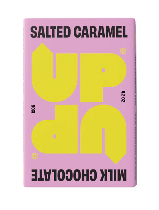 UP UP Salted Caramel Milk Chocolate 120g