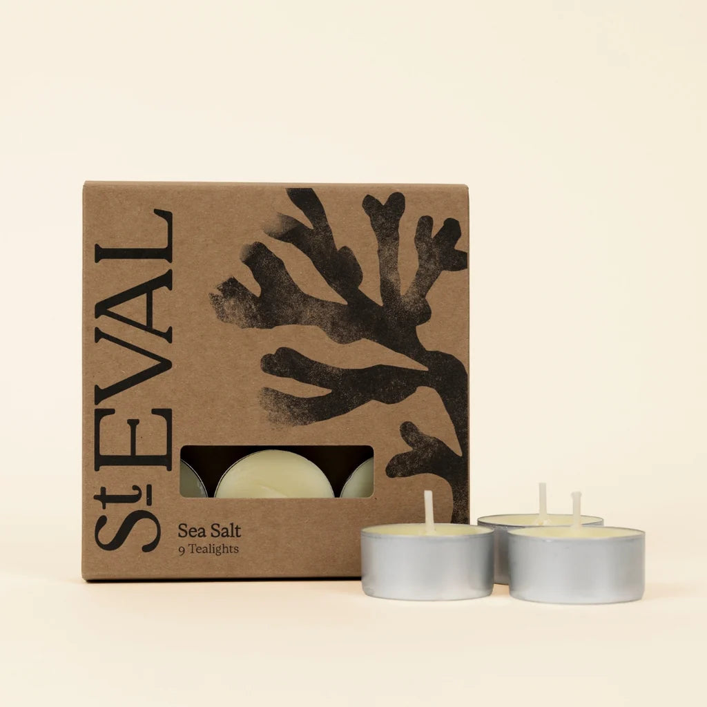 St Eval Sea Salt Scented Tea Lights