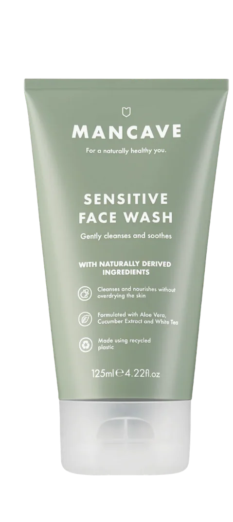 Mancave Sensitive Face Wash 125ml