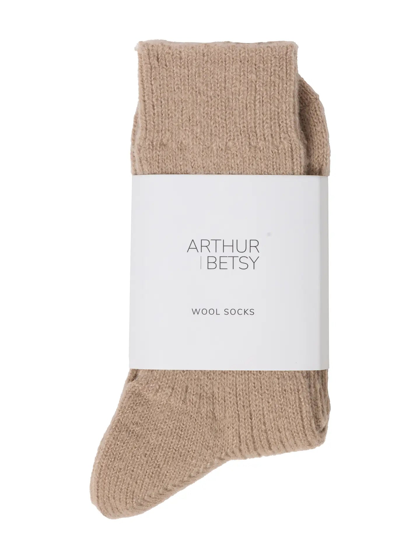 Luxury Taupe Alpaca Wool Blend Socks