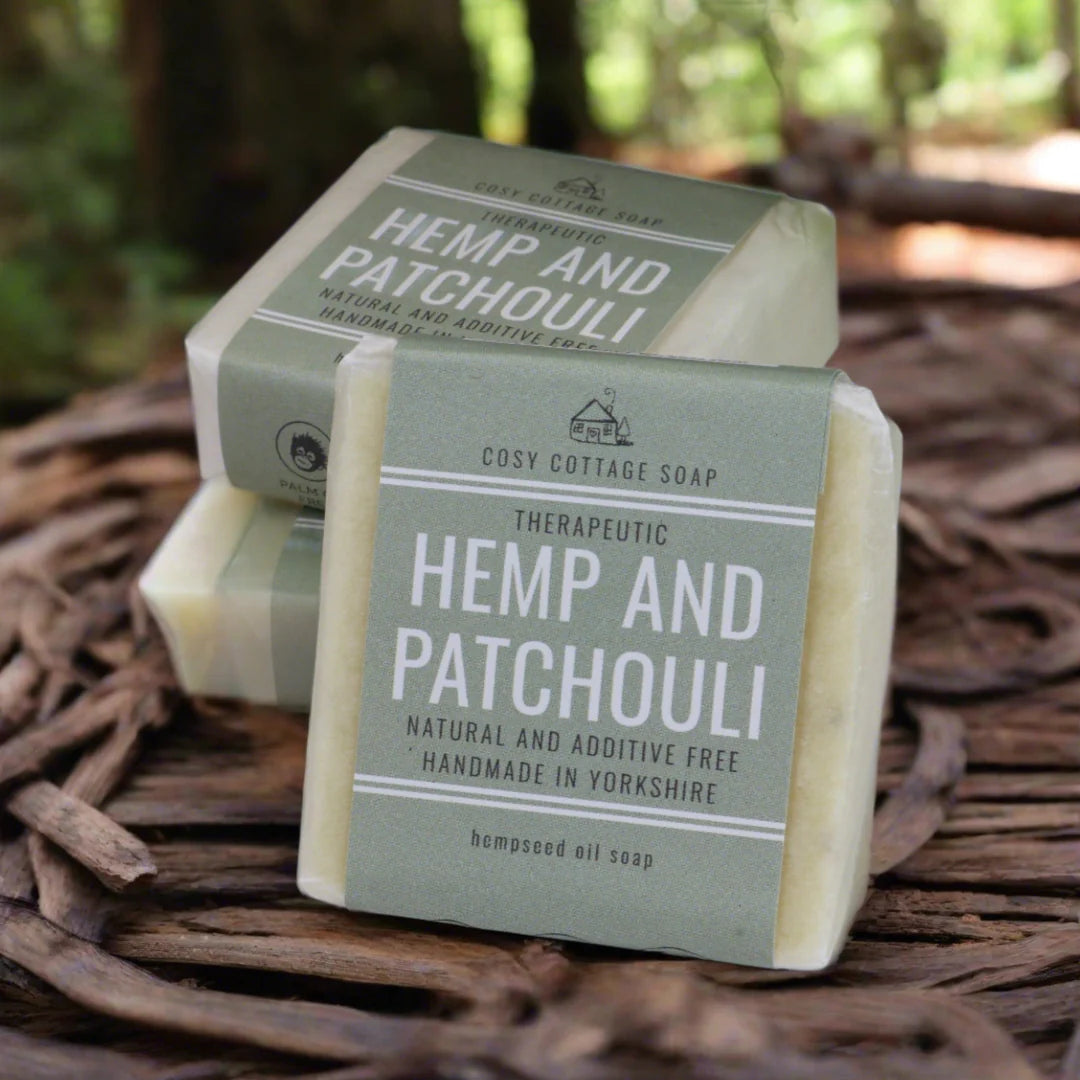 Natural Hempseed & Patchouli Oil Skincare Soap 55g