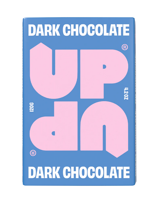 UP UP Dark Chocolate Bar 120g Vegan